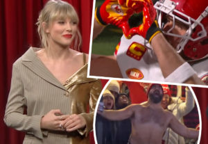 Taylor Swift Celebrates Kansas City Chiefs Win With Travis Kelce's
