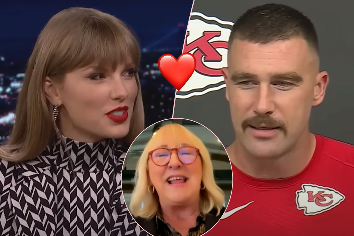 Taylor Swift Holds Hands With Travis Kelce After Bonding With His Mom Donna During Chiefs Game!