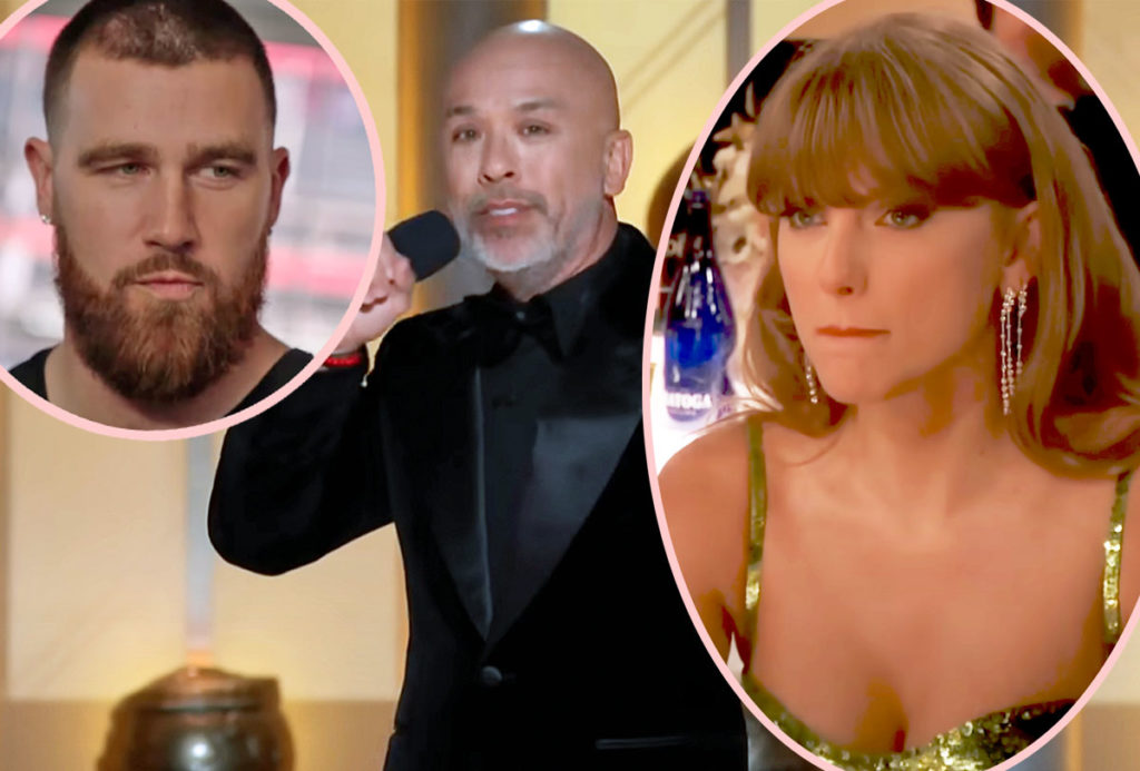 Taylor Swift PISSED OFF By Jo Koy’s Joke About Her At Golden Globes – And He Reacts!