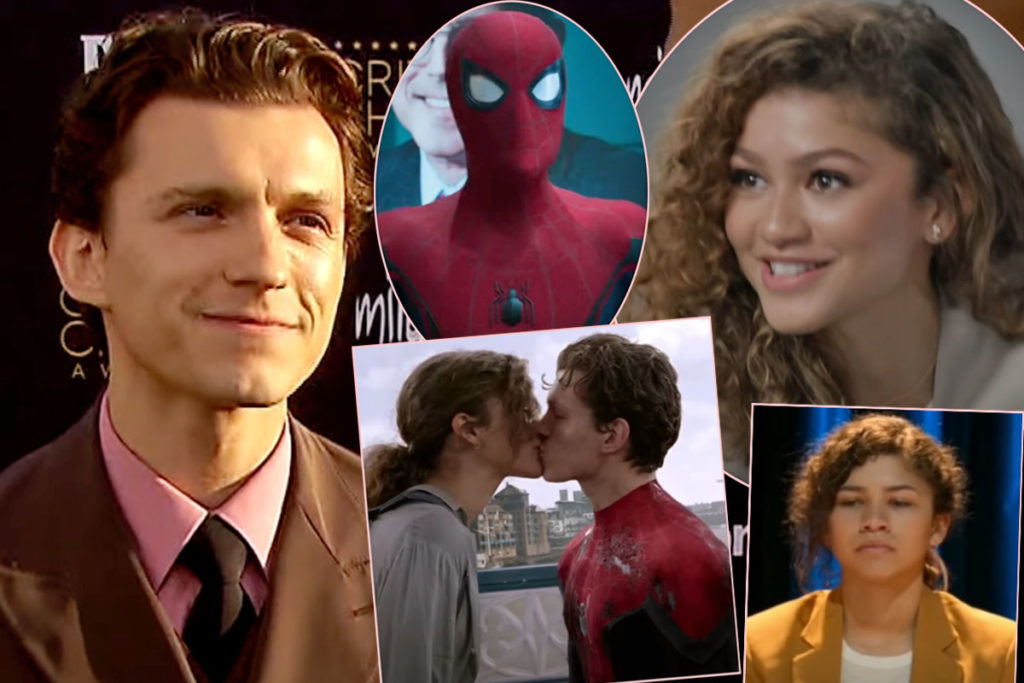 Tom Holland Says He & Zendaya Rewatch The First Spider-Man Together!