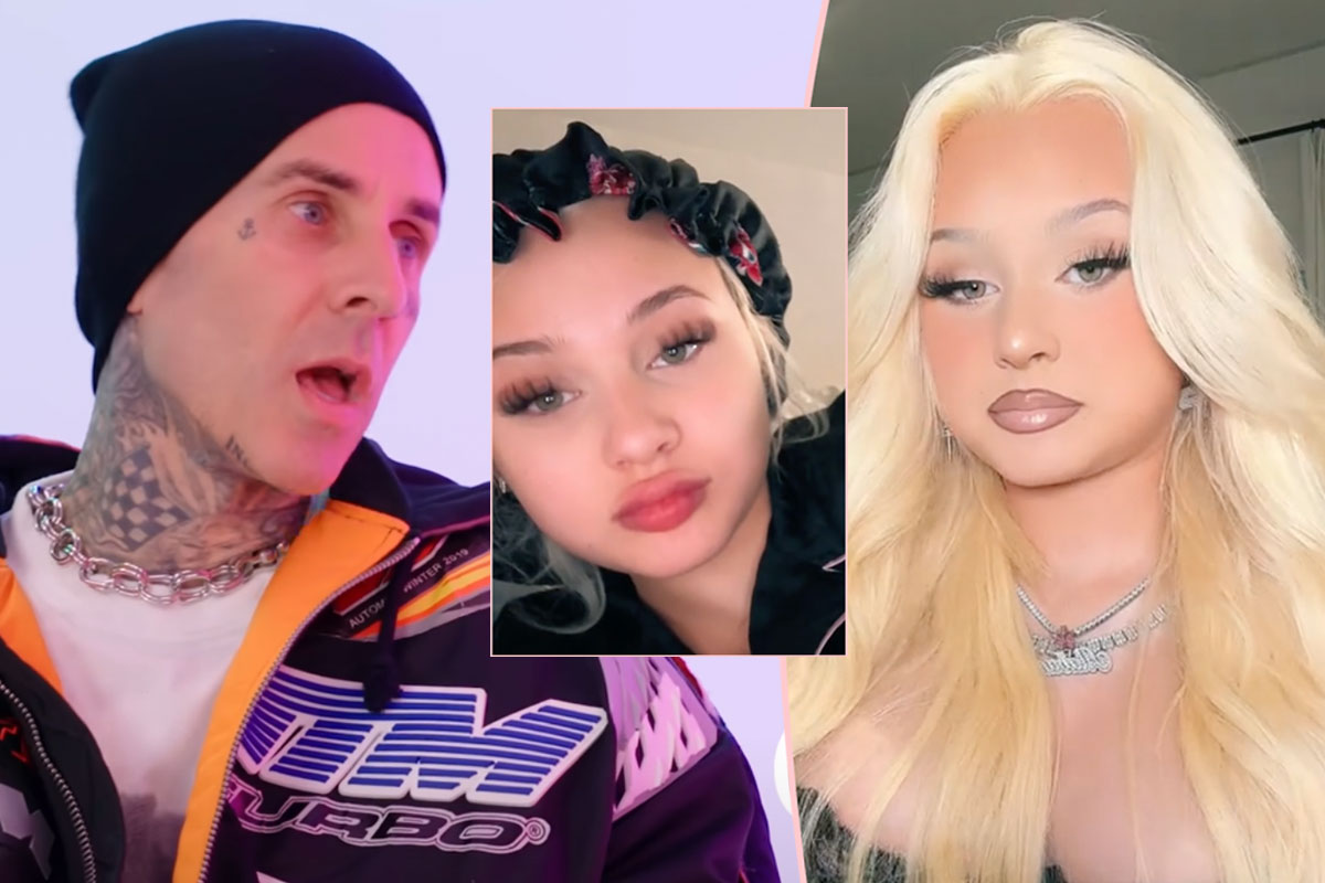 Fans Think 18-Year-Old Alabama Barker Got Fillers - And They're Blasting Dad Travis! - Perez Hilton