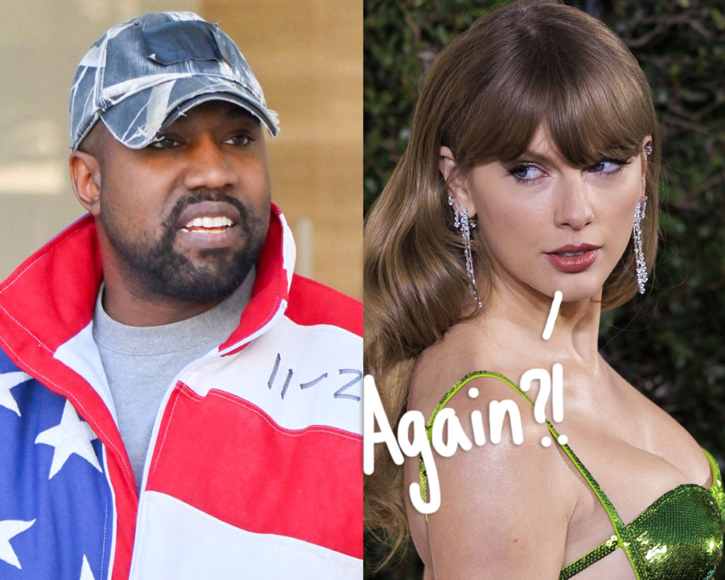 Kanye West Gets BLASTED For Name-Dropping Taylor Swift AGAIN In New Explicit Song!