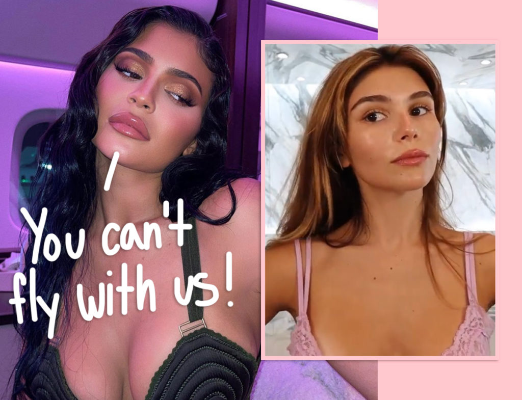 Kylie Jenner SNUBBED Olivia Jade From Riding On Her Private Jet!