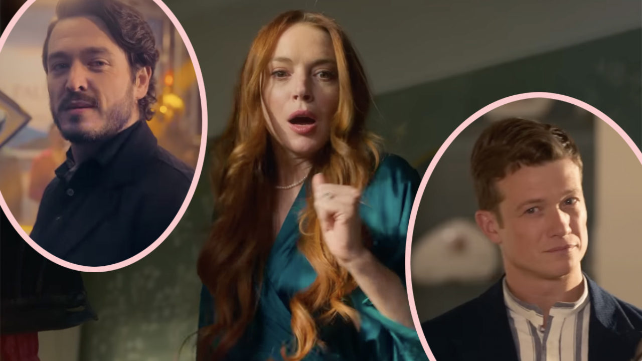 Lindsay Lohan Gets Caught Up In a Love Triangle In Netflix's