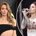 Paris Jackson Showed Up On Grammys Red Carpet -- WITHOUT Her 80+ Tattoos!!!