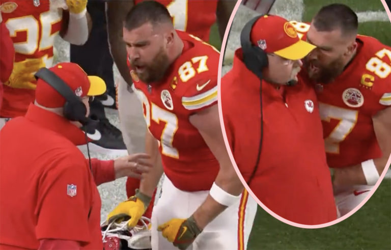 super bowl travis kelce screaming