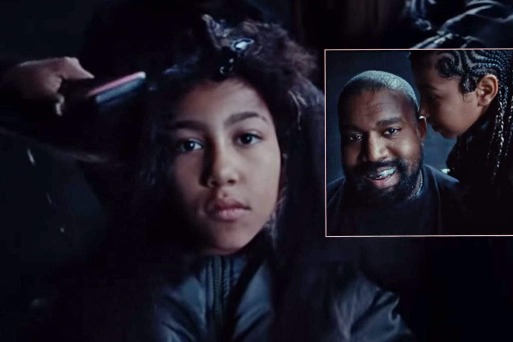 Kanye West Finally Drops New Music Video Starring Daughter North! Watch!