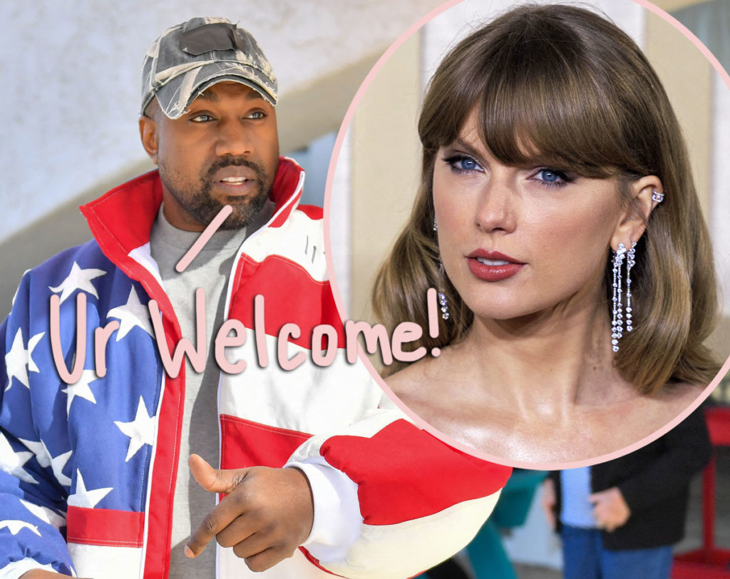 Kanye West Boasts About Being 'Helpful' To Taylor Swift's Career! WTF?!