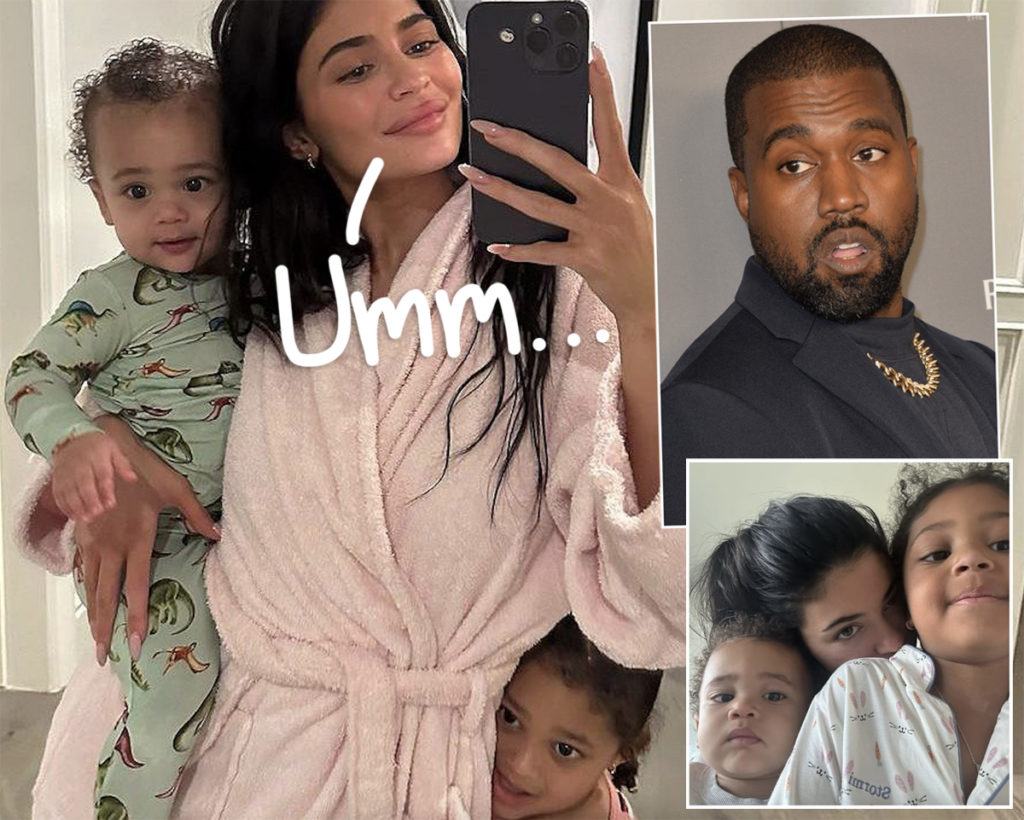 Kylie Jenner Fans Appalled Kanye West Wore THIS To Stormi & Aire's ...