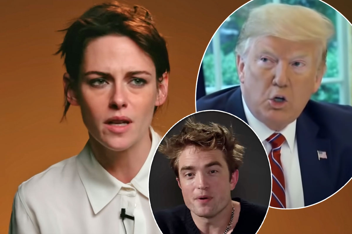 #Kristen Stewart BLASTS Donald Trump For Criticizing Her Over Robert Pattinson Split!