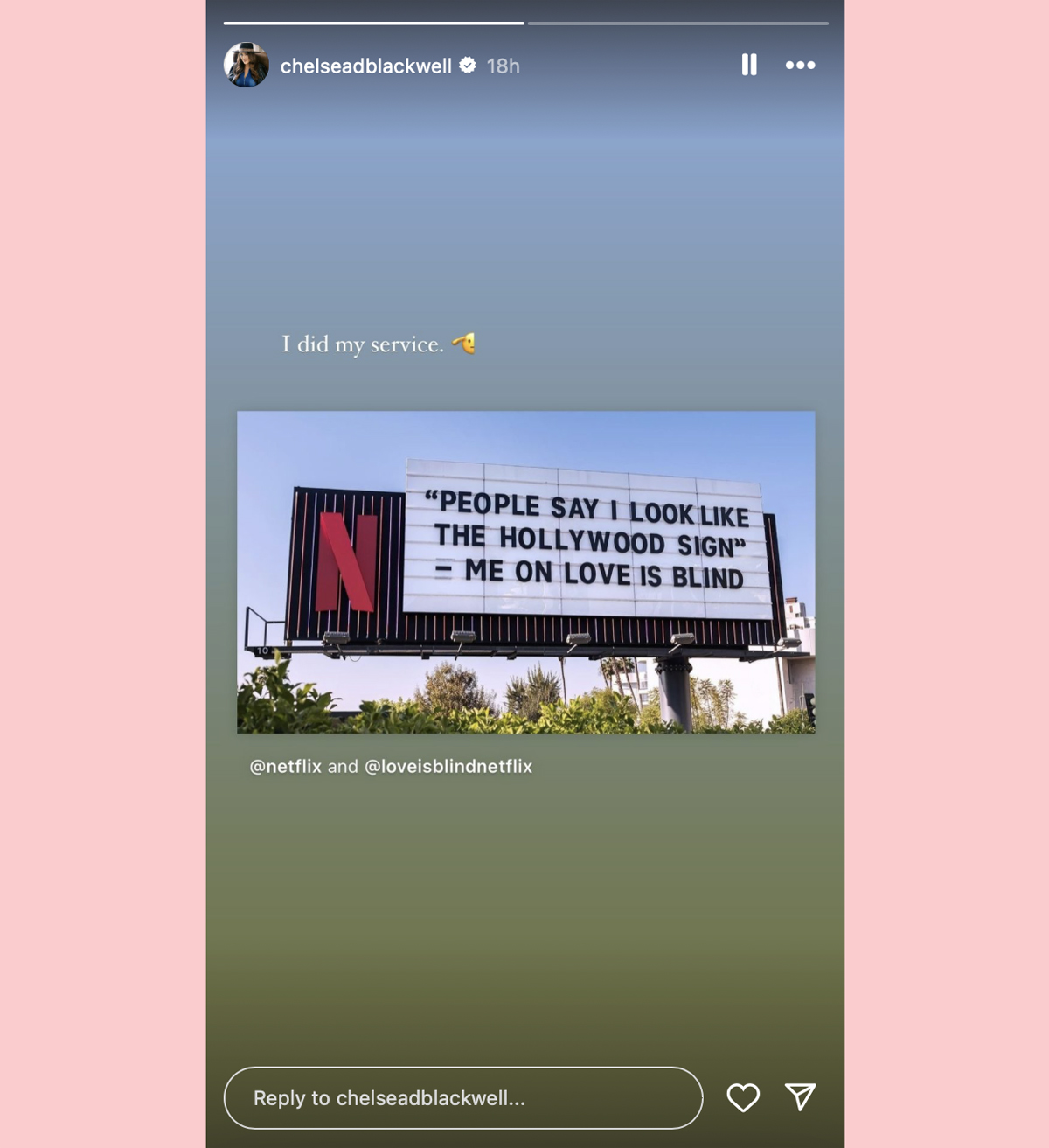 Netflix Mocks <i>Love Is Blind</i> Star Chelsea Blackwell's Megan Fox Lookalike Comment With New Billboard -- And Fans HATE It!