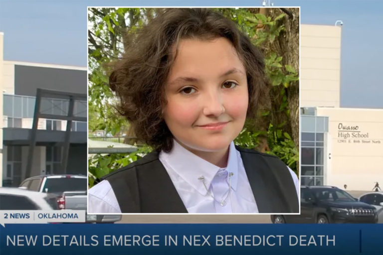 Nonbinary Teen Nex Benedict Did NOT Die Of Injuries From Bathroom ...