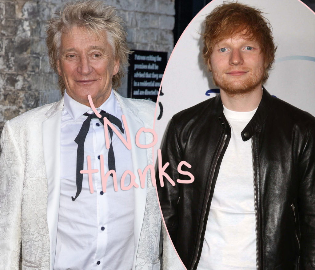 Rod Stewart: 'Ed Sheeran? I don't know any of his songs