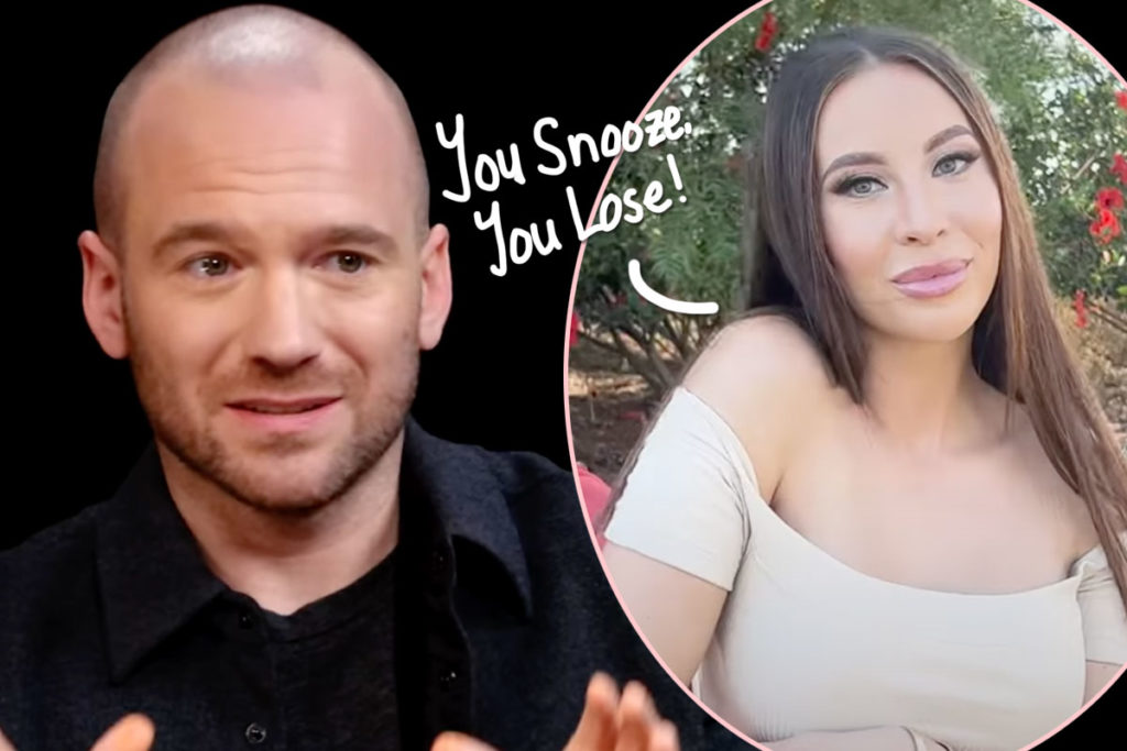 Bald Porn Star - Hot Ones Host Sean Evans' Porn Star Ex Replaces Him With 'Better Bald Man'  In New Video - Perez Hilton