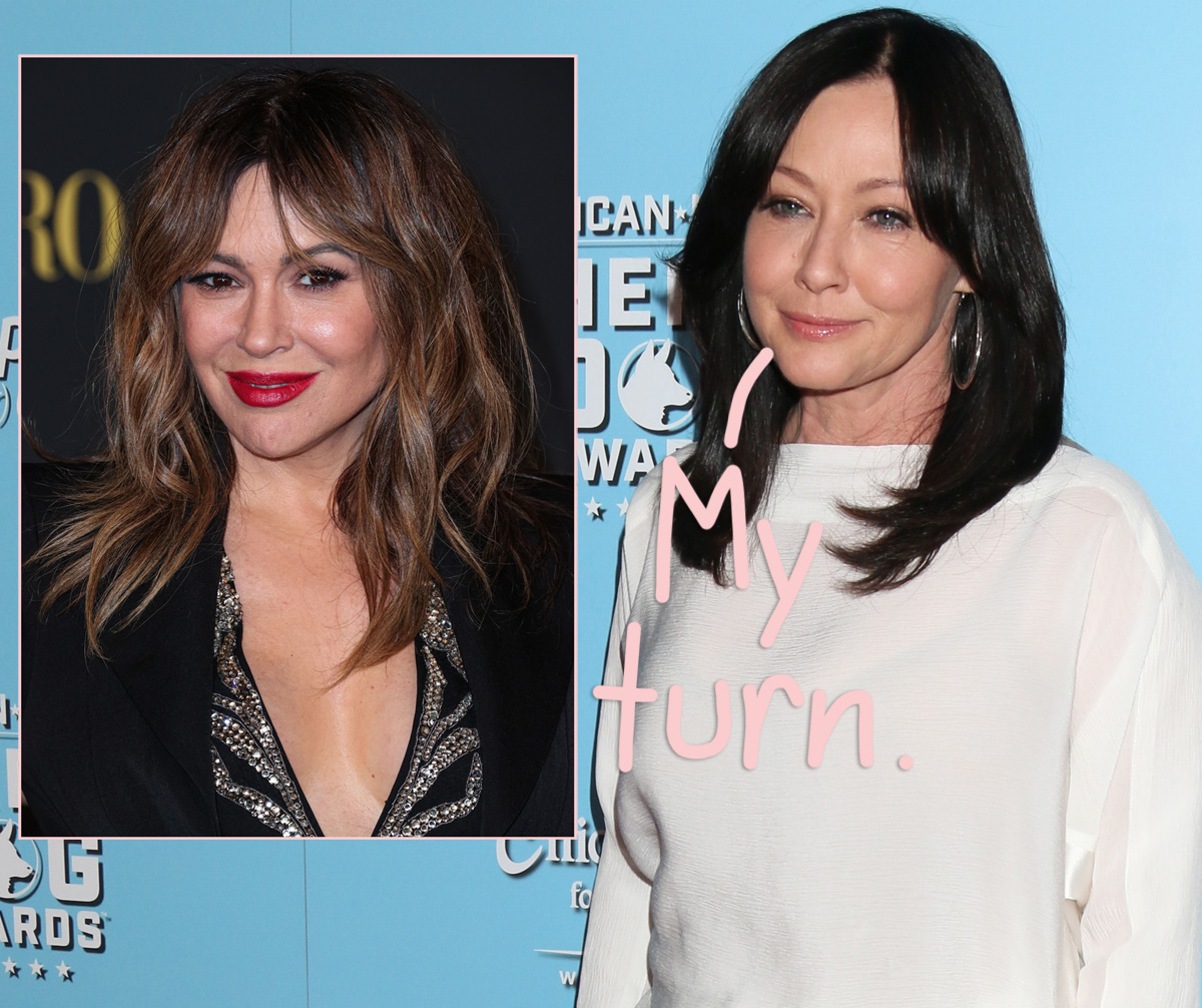 #Shannen Doherty Responds To Alyssa Milano’s Charmed Feud Remarks With Emotional Comeback! Wow!