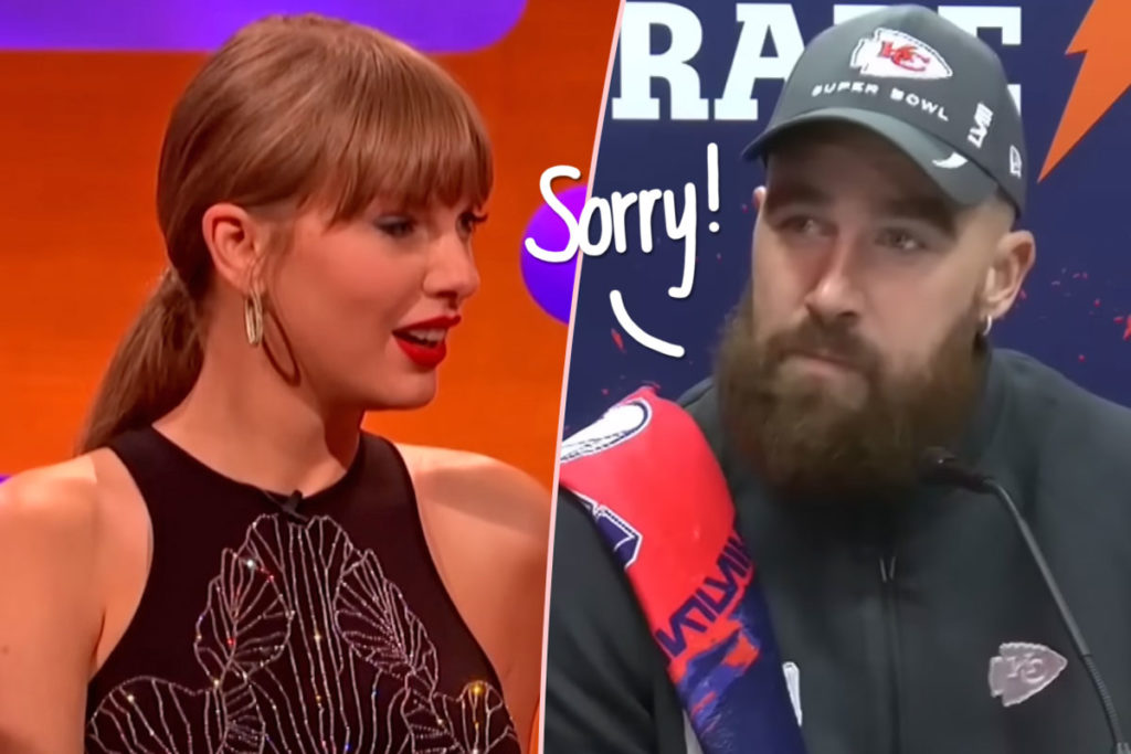 Taylor Swift Couldn’t See Travis Kelce The Night Before The Super Bowl -- Because Of An Alleged NFL Rule?!