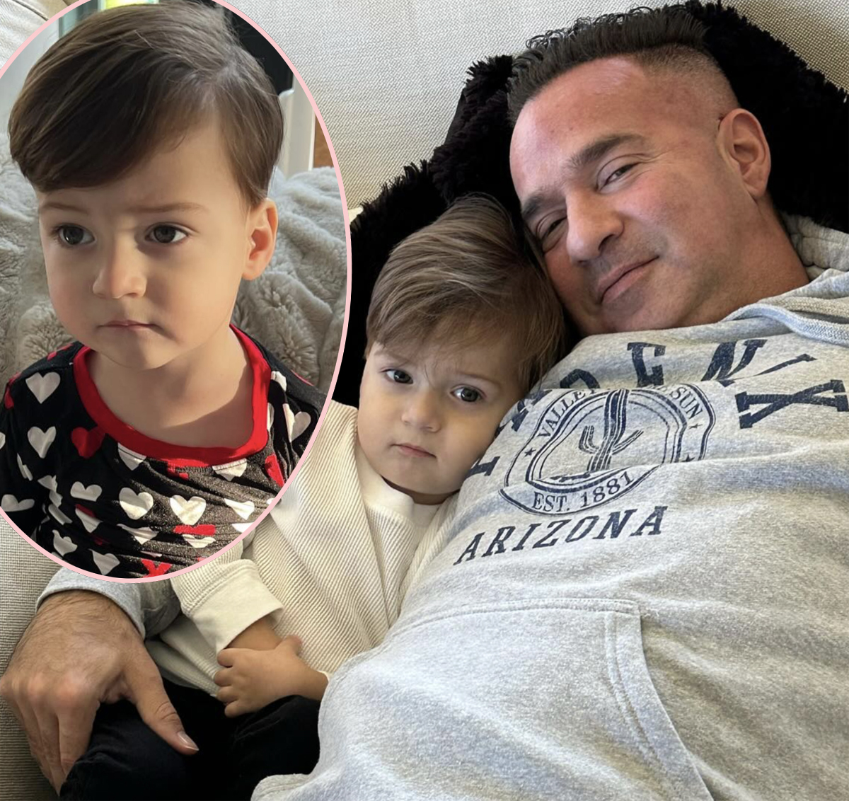 #Mike ‘The Situation’ Sorrentino & Wife Lauren Rush To Save 2-Year-Old Son Romeo’s Life In Horrifying Choking Moment Caught On Video!