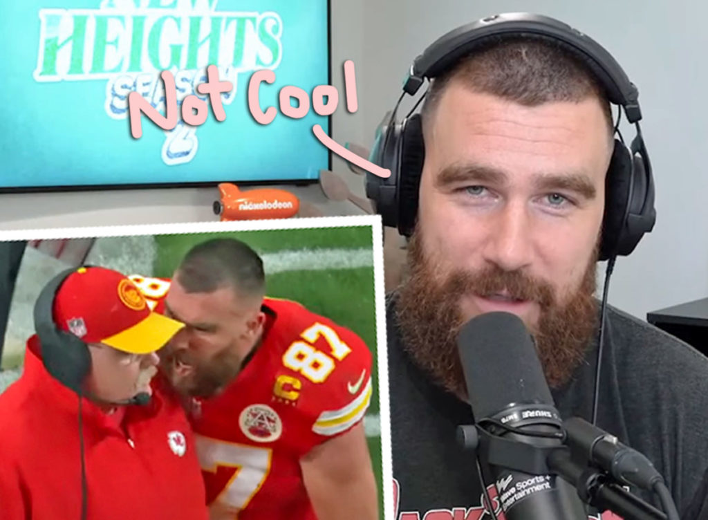 Travis Kelce Admits To 'Crossing A Line' During 'Unacceptable' Super Bowl Screaming Match With Coach!