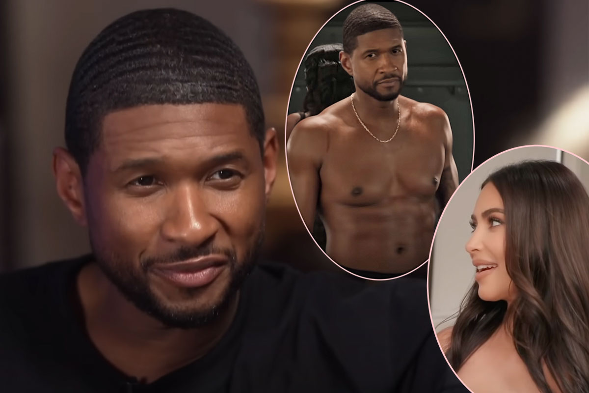 Whoa!! Usher Is Looking Fine AF In Kim Kardashian's New SKIMS