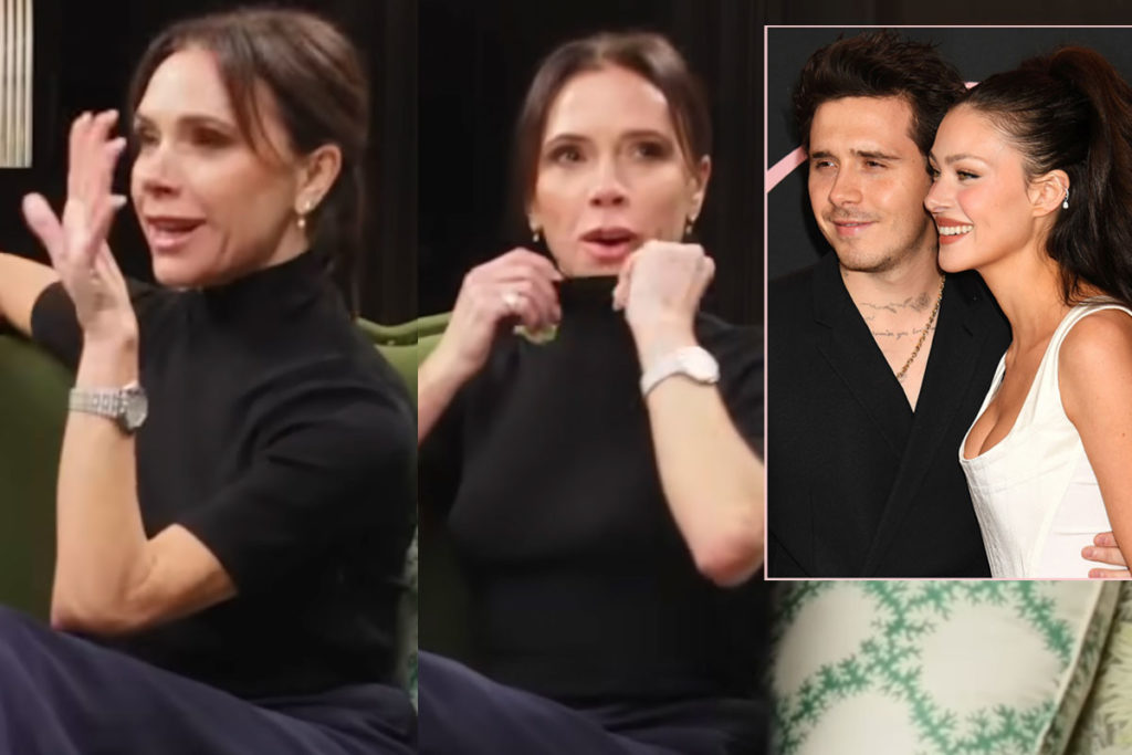 WATCH Victoria Beckham's Hilarious Reaction To Possibly Becoming A Grandma!  - Perez Hilton