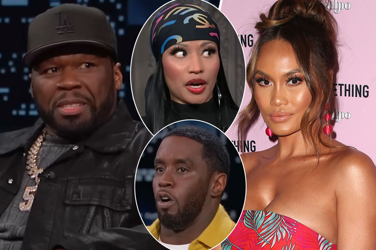 #50 Cent Throws MORE Shade At Ex Daphne Joy Amid Diddy Lawsuit — During A Nicki Minaj Concert! Watch!