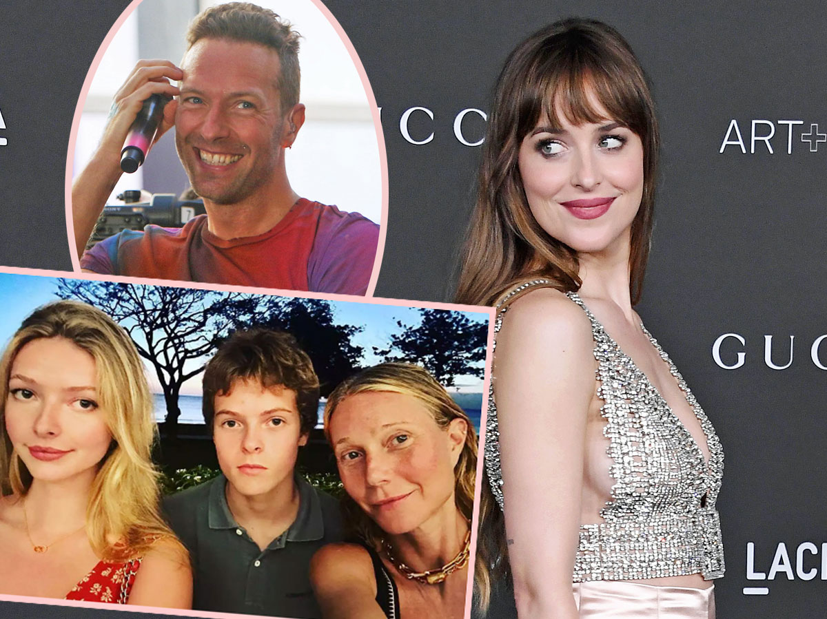 #Dakota Johnson Gives Rare Comment On What It’s Like Being Stepmom To Chris Martin & Gwyneth Paltrow’s Kids!