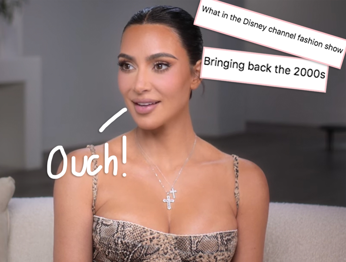 Kim Kardashian Is Getting DRAGGED For ‘2006 Middle School’ Outfit!