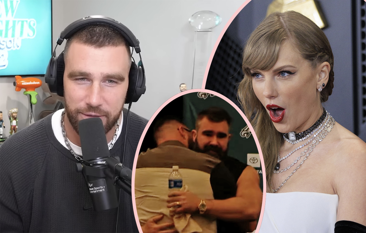 How Travis Kelce Brought Taylor Swift To Jason's NFL Retirement Announcement!