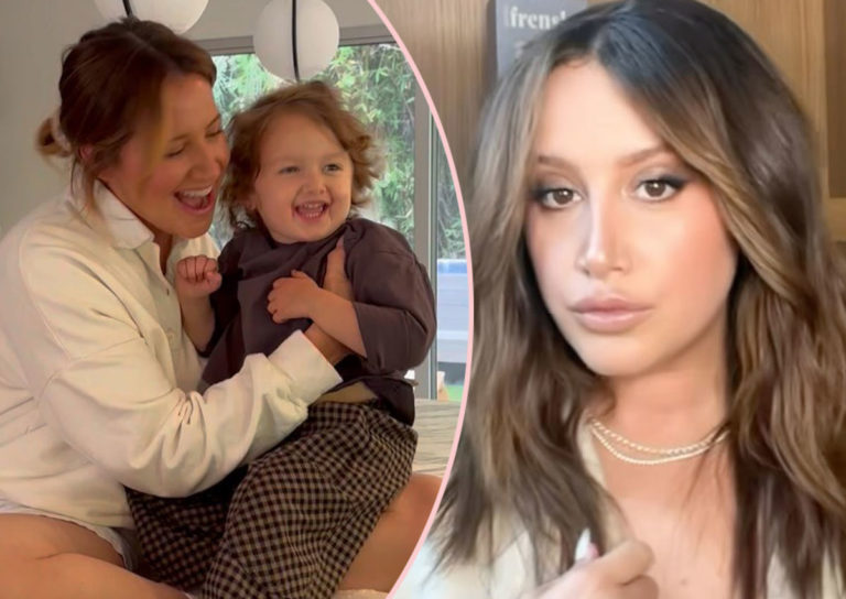 Ashley Tisdale's HILARIOUS Story Of How Her Toddler Accidentally(00)