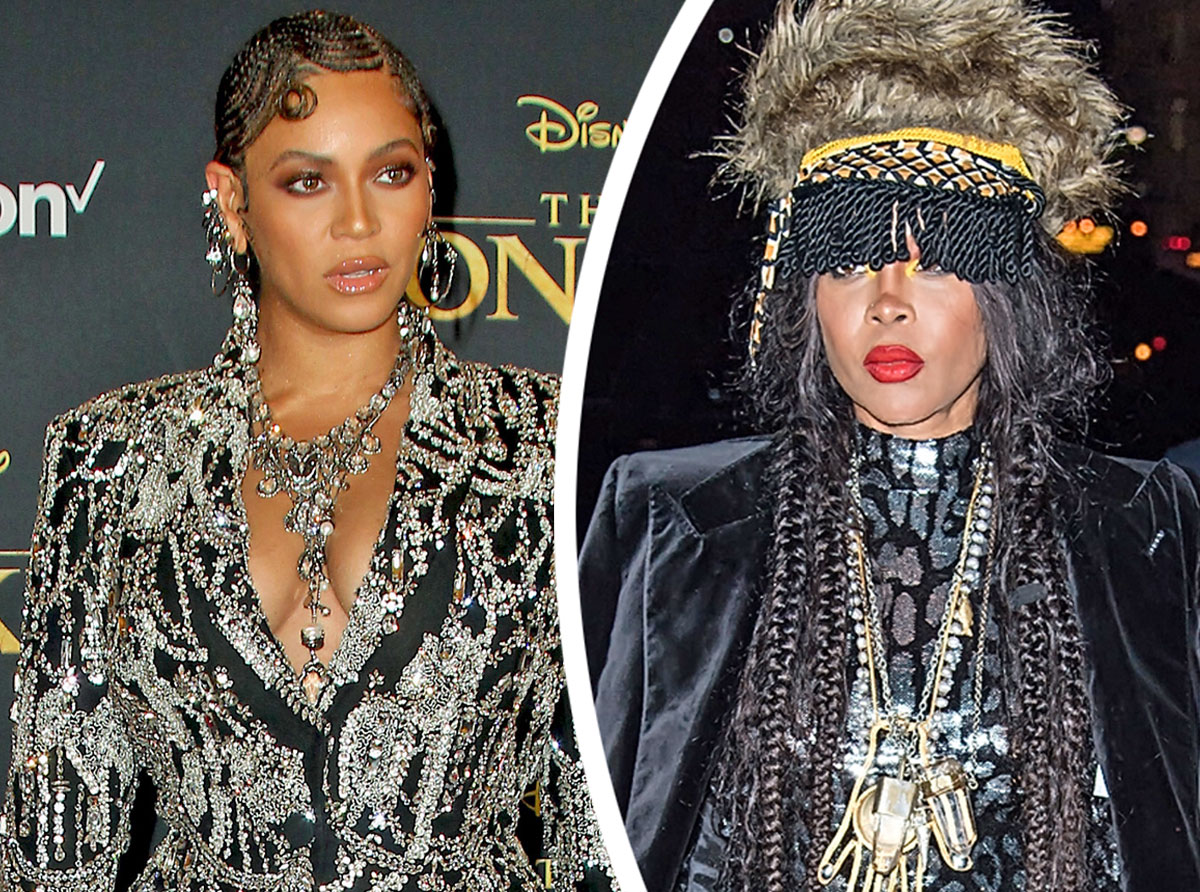 #Erykah Badu & Beyoncé Feuding Over Stolen Look — But Bey’s Publicist Fights Back!
