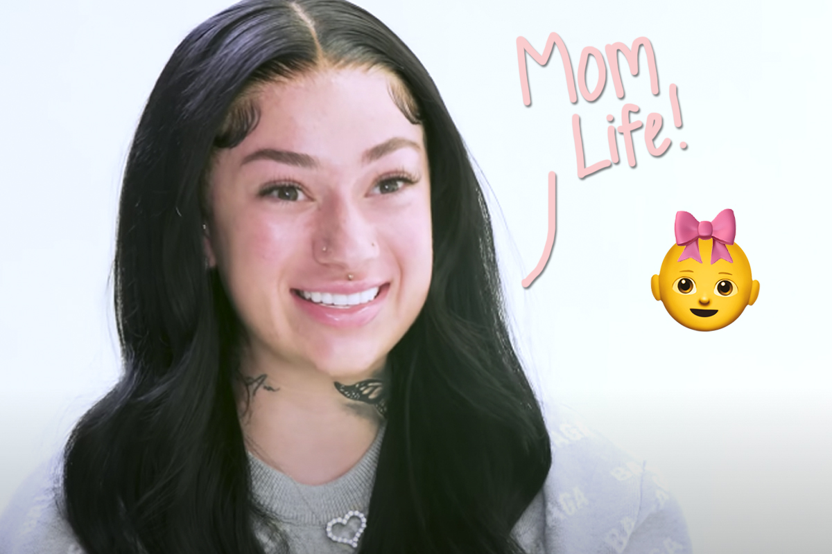#Bhad Bhabie Poses With Newborn Daughter In Adorable Selfie! Look!