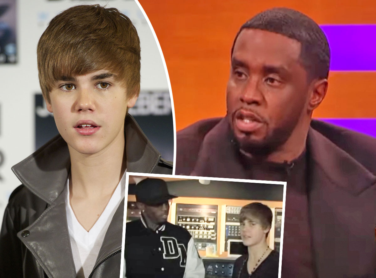 Diddy Calls Out Teen Justin Bieber For Dodging Him After 'Crazy' 48 Hours Together In 'Disturbing' New Throwback Video! - Perez Hilton