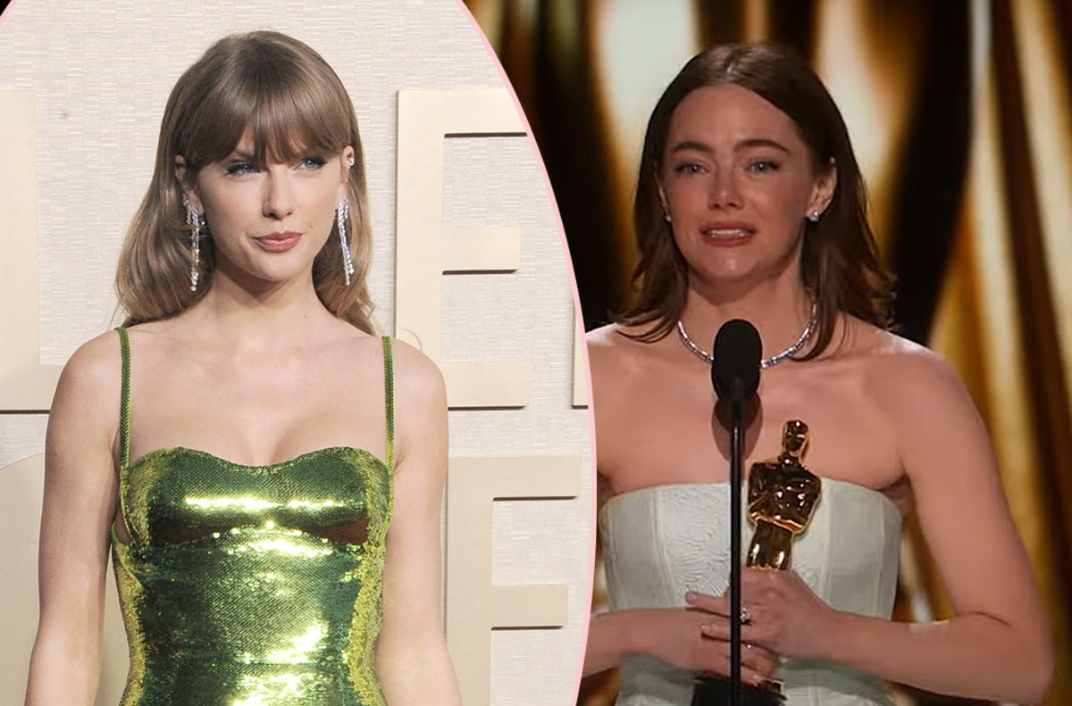#Emma Stone Dropped A Taylor Swift Easter Egg In Her Oscars Speech!