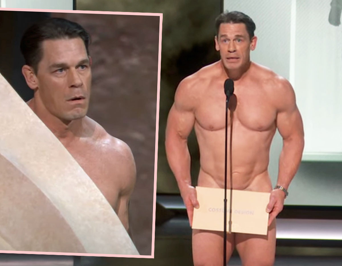 How John Cena Pulled Off Being 'Naked' At The Academy Awards!