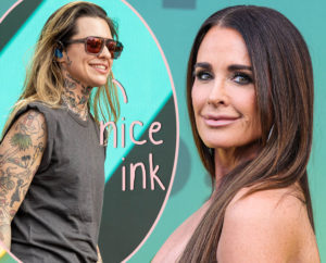 Kyle Richards Gets ANOTHER Tattoo For 'Friend' Morgan Wade! - Perez Hilton