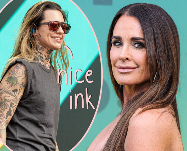 Kyle Richards Gets ANOTHER Tattoo For 'Friend' Wade! Perez Hilton