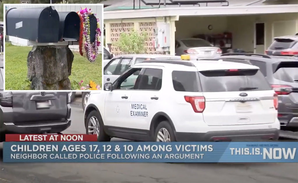 Five Members Of Honolulu Family Stabbed To Death In Grisly Apparent Murder-Suicide