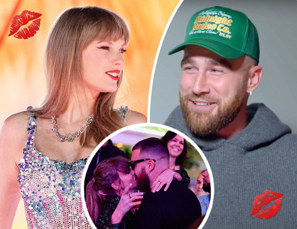 Taylor Swift Leaps Into Travis Kelce's Arms For Steamy Kiss After Show In Singapore! - Perez Hilton