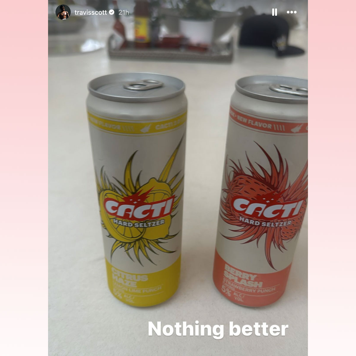 Fans Think Travis Scott Shaded Kylie Jenner's New Drinks!