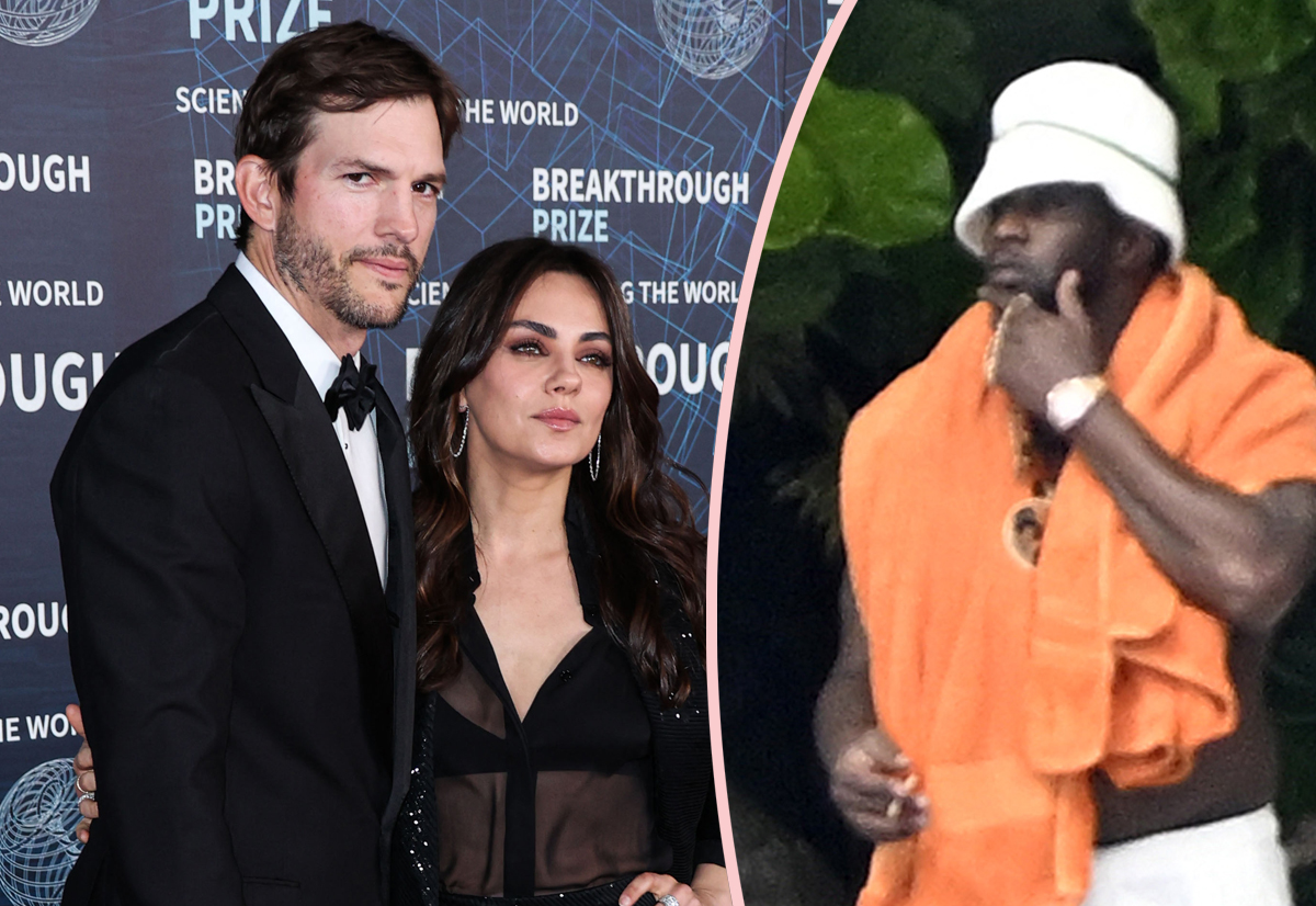 Ashton Kutcher Expecting Subpoena In Good Pal Diddy’s Investigation – And Mila Kunis Has A Plan!