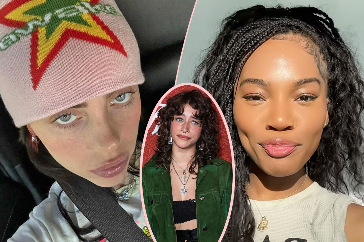 Is Billie Eilish In A THROUPLE?! Seen Kissing YouTuber AND Movie Star At Coachella ! 
