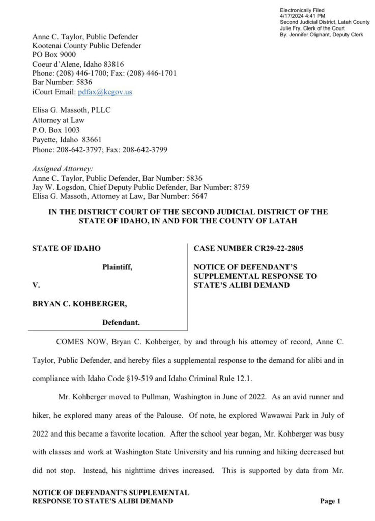 Omg Bryan Kohberger S Alibi Details Made Public And It Is Terrible Omg Bryan Kohberger S Alibi Details Made Public And It Is Terrible