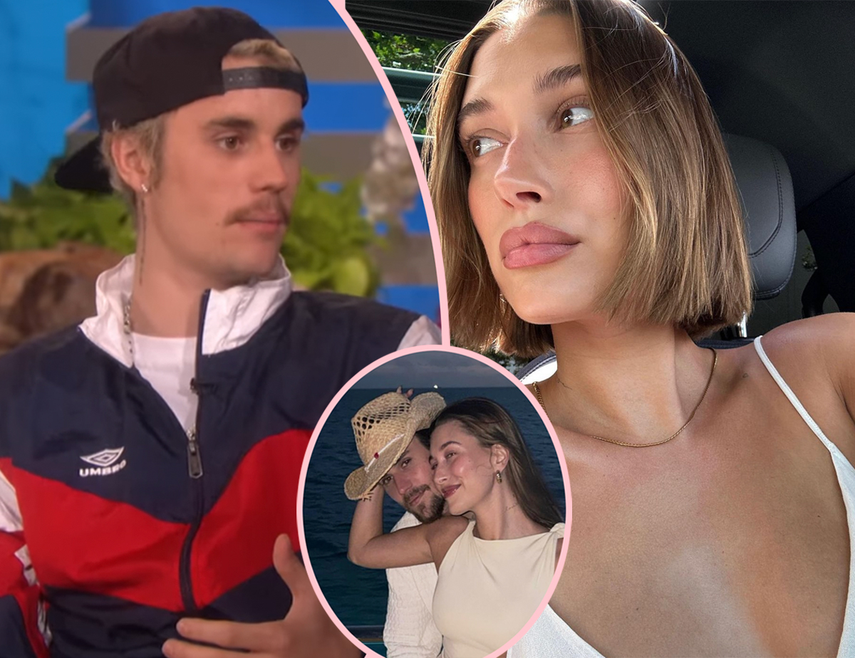 #Justin & Hailey Bieber Share Tender Moment At Coachella Amid Rumored Marriage Troubles! WATCH!