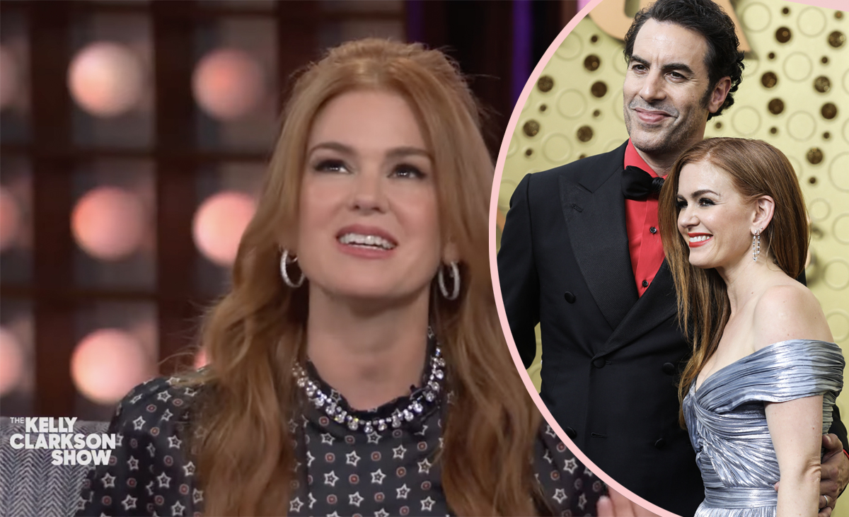 #Isla Fisher Gushed About Sacha Baron Cohen Valentine’s Day Plans TWO MONTHS Ago! Huh??