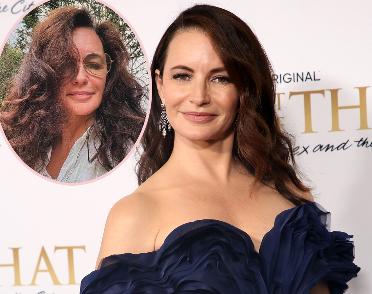 Fans Applaud Kristin Davis For Showing Off Her Natural Beauty In Makeup