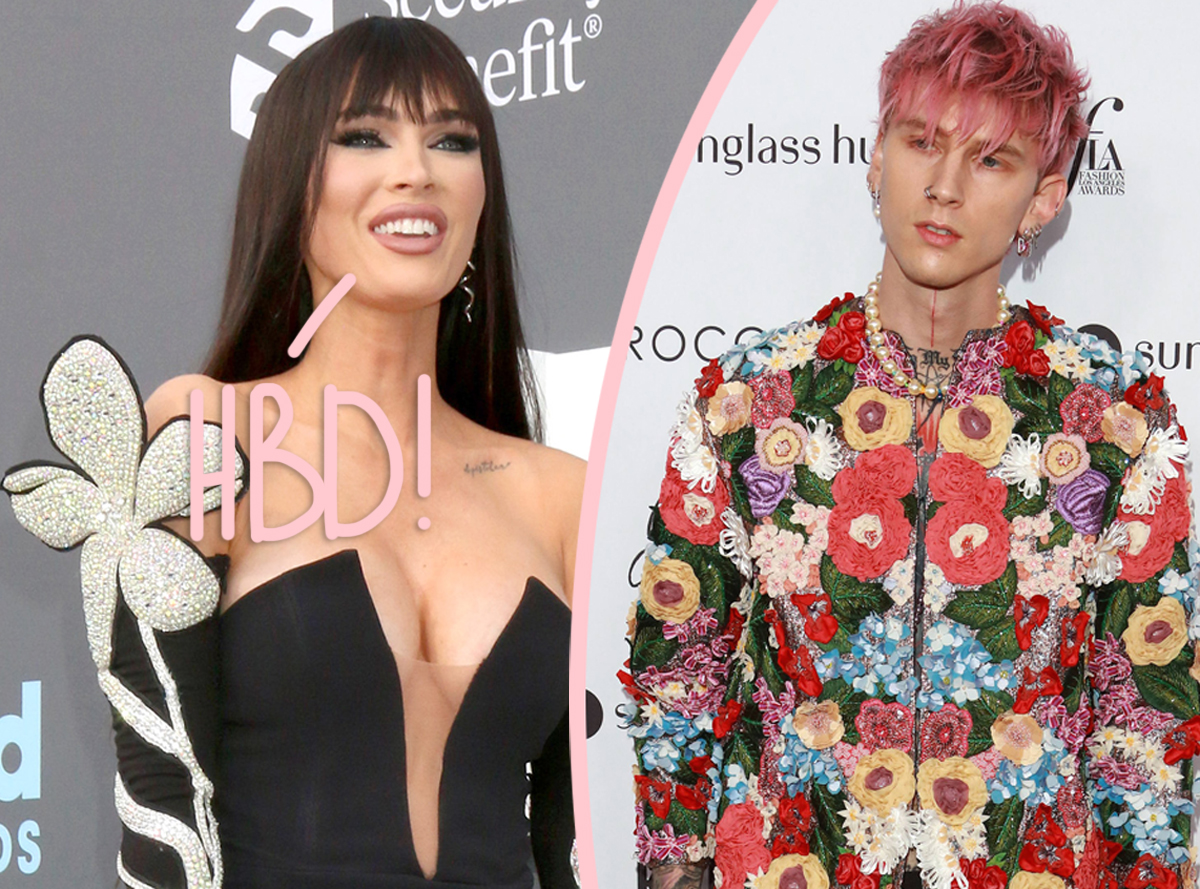 Megan Fox By Machine Gun Kelly’s Side For 34th Birthday Party Despite Relationship Problems – See The Pics! 