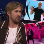 Ryan Gosling's Daughters Know All The Choreo To I'm Just Ken! Awwww!