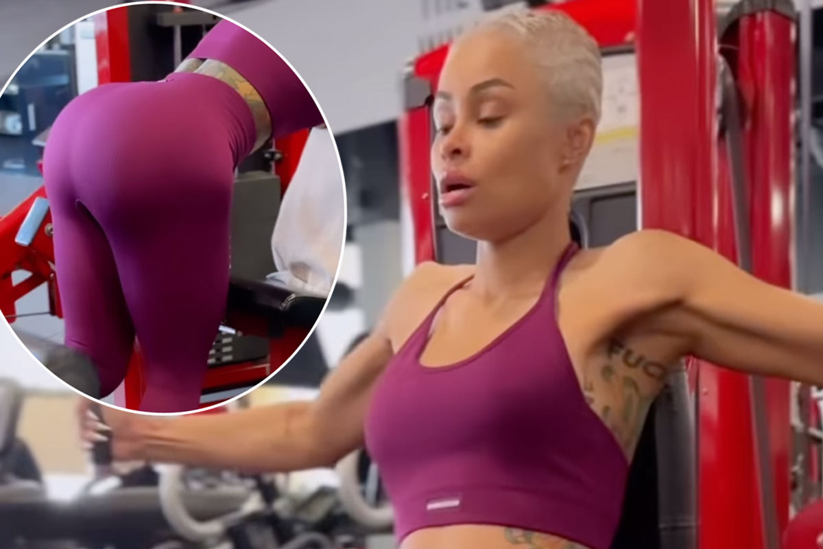 Blac Chyna Transforming Again - With Bodybuilding! But This Expert Has A  Dire Warning About Her Booty! - Perez Hilton