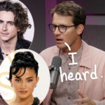 Kylie Jenner Pregnant With Timothée Chalamet's Baby, Says Daniel Tosh -- BUT...