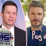 David Beckham Alleges He Was 'Duped' Into Signing Deal With Mark Wahlberg's Fitness Company -- Costing Him $10 Million?!